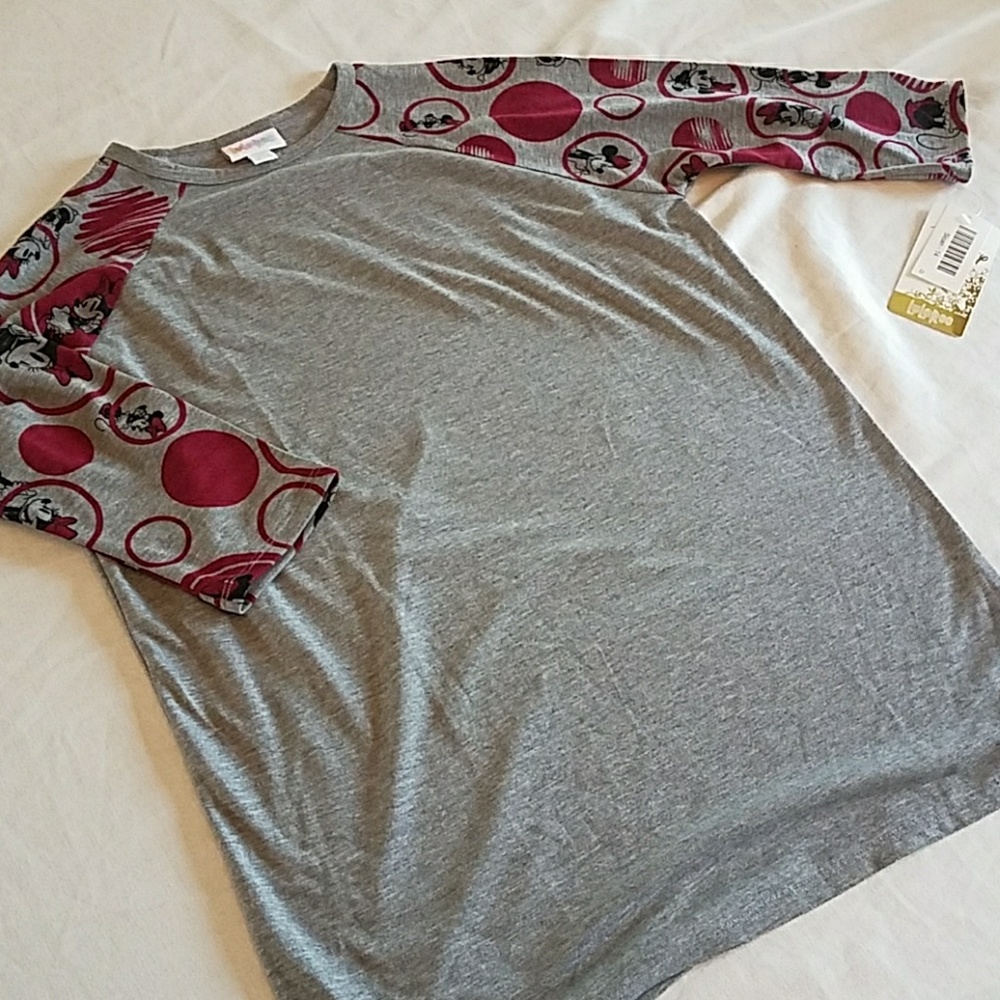 Minnie Mouse Disney LuLaRoe Sloan Top NEW sz 14 Unicorn